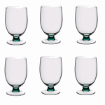 DARTINGTON CRYSTAL AURA 6 FOREST SHORT TUMBLERS